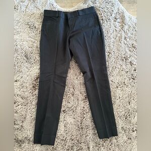 Banana Republic Black Dress Pants Flat Front